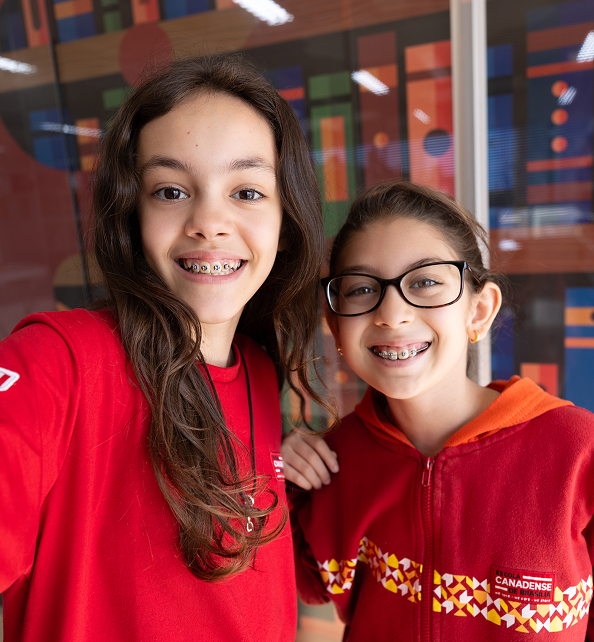 Alunas da Canadian Global School Brasília